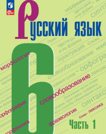 Русский язык. 6 класс. Учебник. В 2 ч. Часть 1.